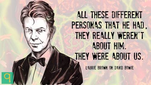 Laurie Brown on David Bowie